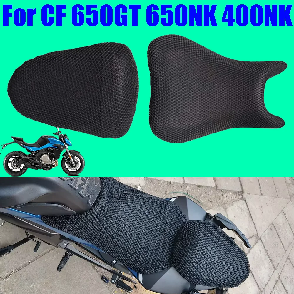Mesh Seat Cover Protector Insulation Seat Cushion Cover For CFMOTO CF 650GT 650NK 400NK GT650 NK650 NK 650 400 NK GT Accessories