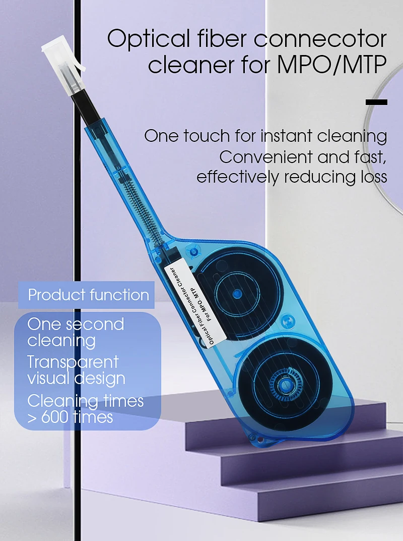 

Free Shipping COMPTYCO Fiber Optic Cleaning Pen MPO/MTP Connectors Cleaner Optical Tools