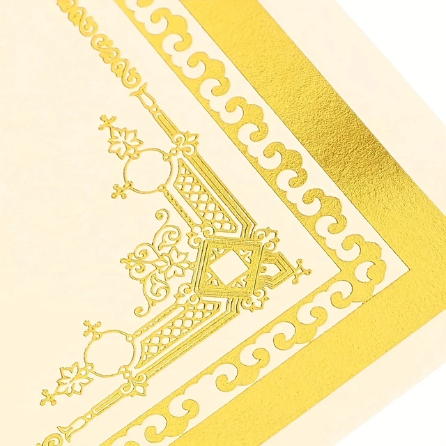 8 SHEETS PAGE Intérieure Du Certificat A4 Papier De Récompense EUR 9,88