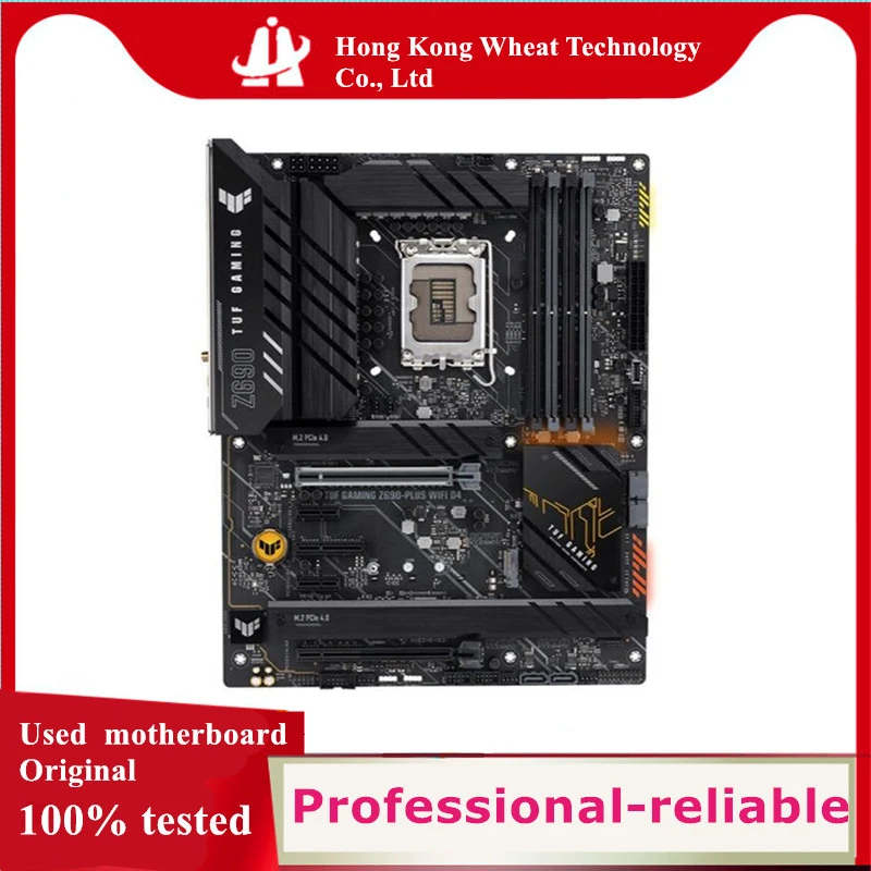 Scheda Madre Intel Z690 Tuf Gaming Z690-Plus Wifi D4 Usata Scheda Madre Desktop Originale Lga 1700 Lga1700 Ddr4 128Gb Nvme Sata3