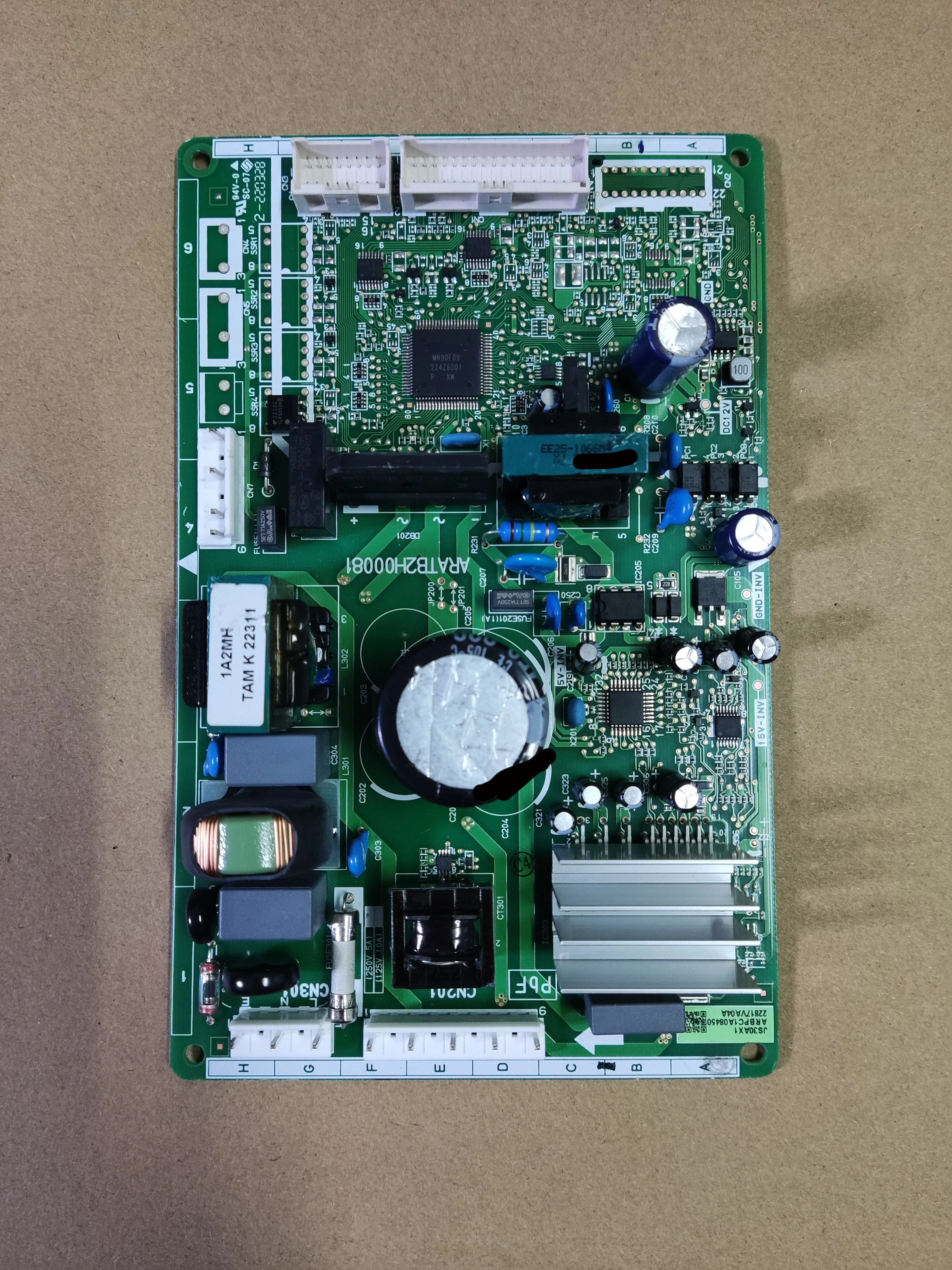 

Refrigerator NR-JS30AX1 EC30 TS C311MX Main Control Board Computer Variable Frequency Press Does Not Move