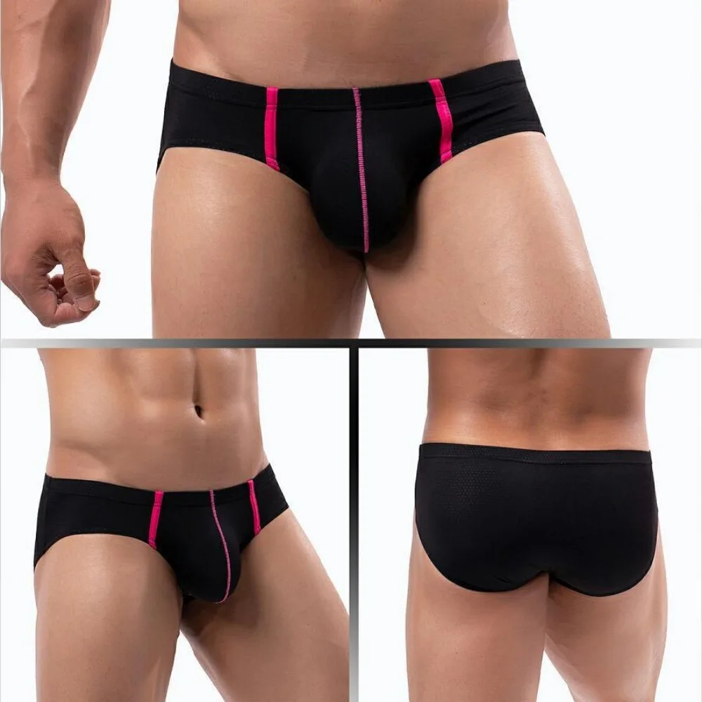 Man Bulge Pouch Underwear for Boy Soft Super Big Penis U-Convex Boxers Elastic Dick Bag Lingerie for Enhance Panties Sexy Briefs