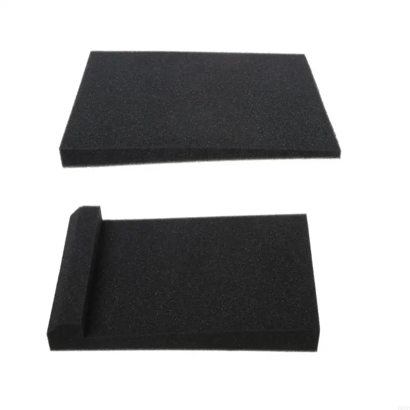 2 Pcs Sponge Studio Speaker Acoustic Isolation Foam Isolator Pads D0LD