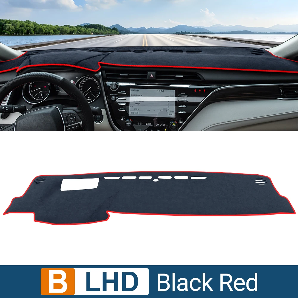 Hybrid Car Dashboard Cover - Anti-UV Non-Slip Light-Blocking Pad