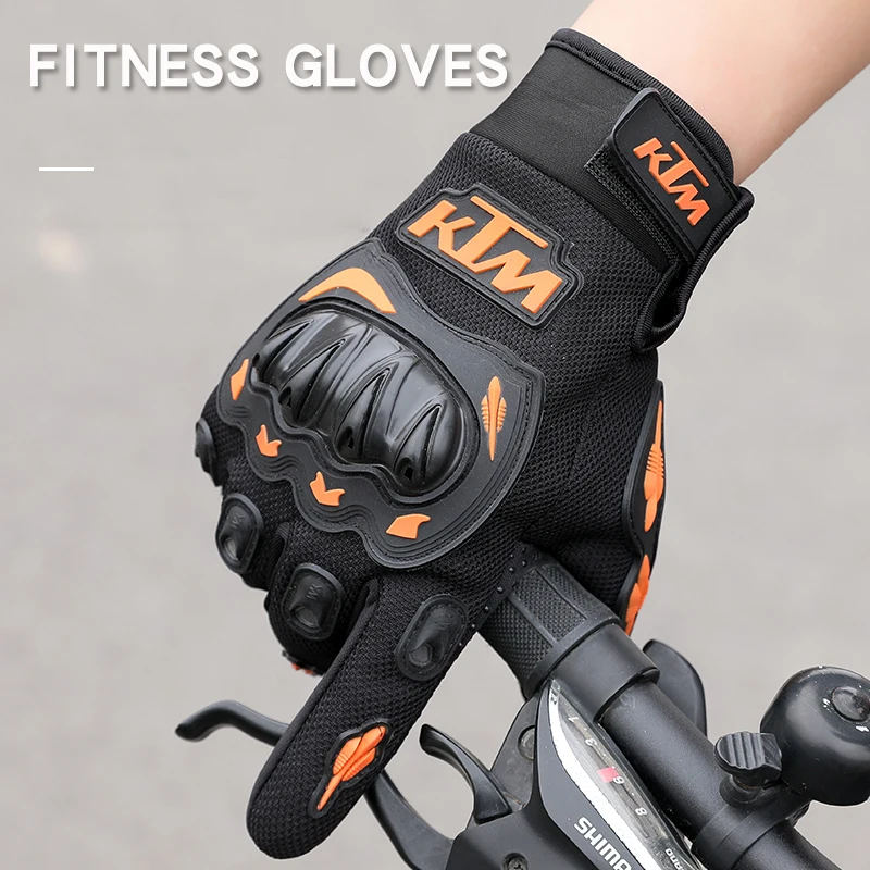 Motorcycle Gloves Men Cycling Four Seasons Tactical Gloves Sports Off-Road Anti-Fall Protective Equipment Anti-Slip Gloves 3