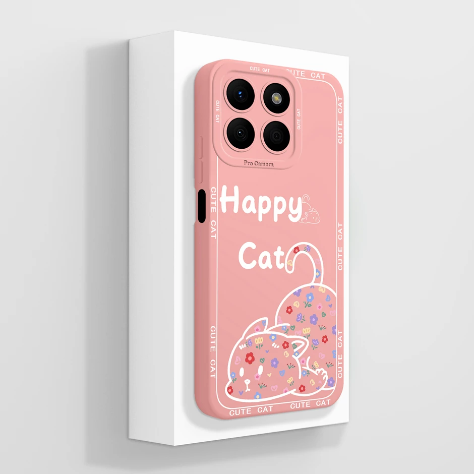 Elegant Floral Silicone Phone Case - Soft and Durable Cover with Advanced Design