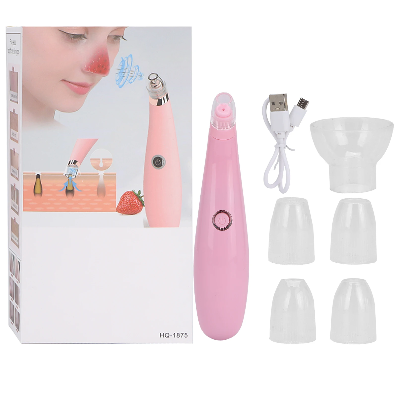 

Vacuum Blackhead Remover Blackhead Remover Electric Blackhead Removal Tool for Women Men