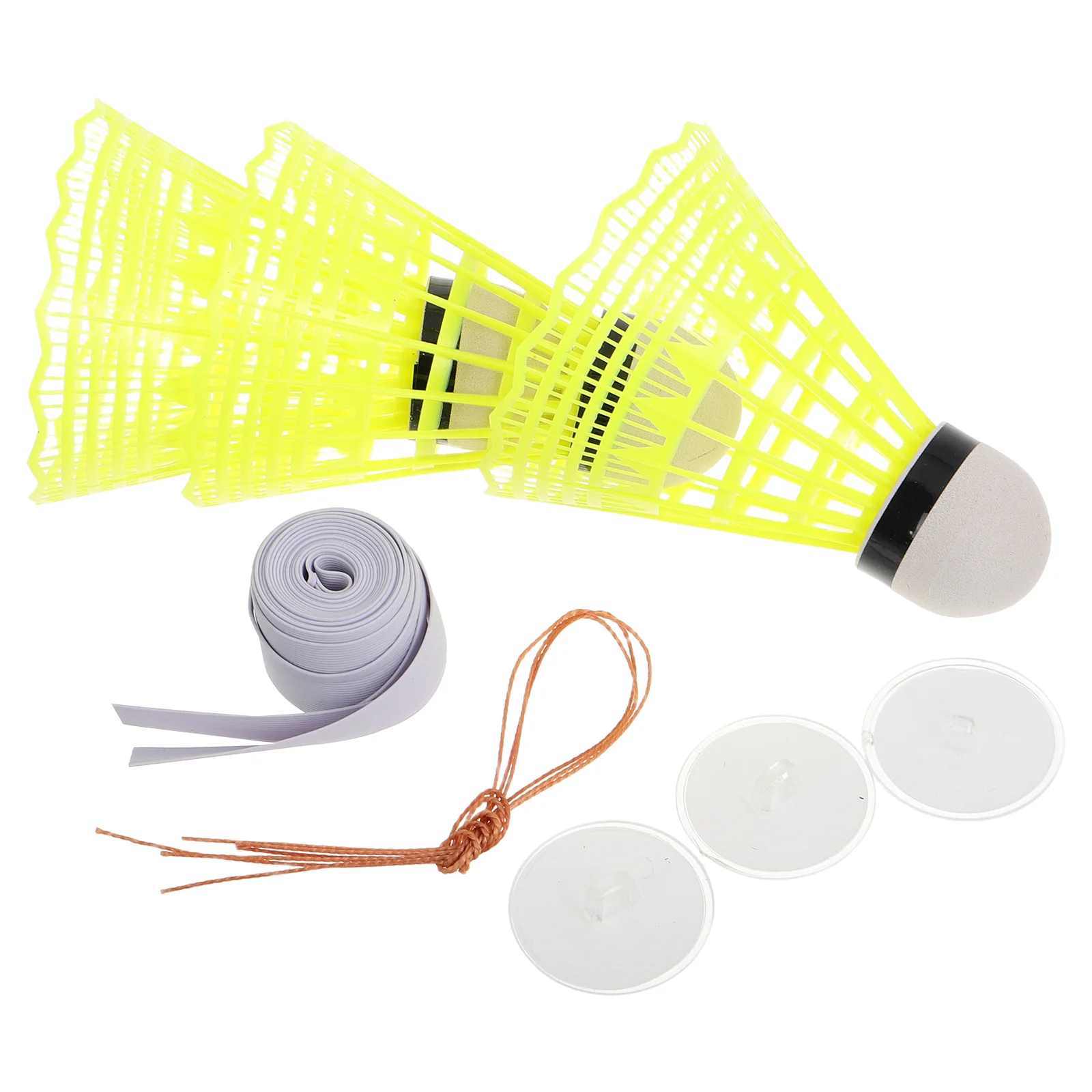 Badminton Trainer Solo Rebound Ball Indoor Self Returning Shuttlecock Individual