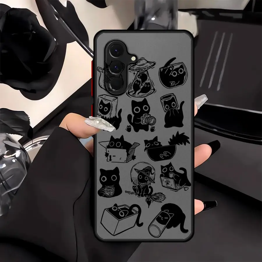 Whimsical Ducks and Cats Phone Cover Case