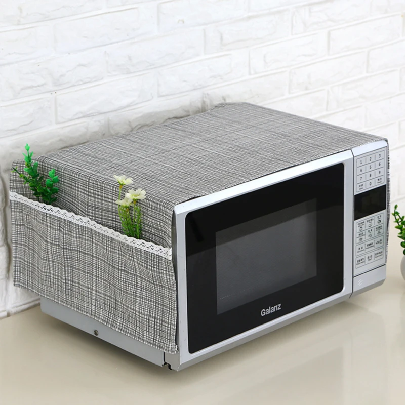 WaterproofMicrowaveOvenCoversGreaseProofingStorageBagDouble