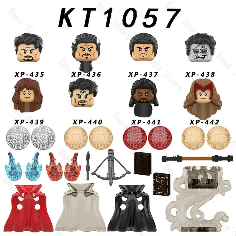 

Экшн-фигурки из мультфильма "короит" KT1057, головной плащ, подарок для врача для детей, игрушки для творчества, XP435-442