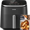 Air Fryer 9-in-1, Compact & Large 6-Qt, Fast Turbo Modes, 90°–450°F Even Results With Precise Temperature Control 2