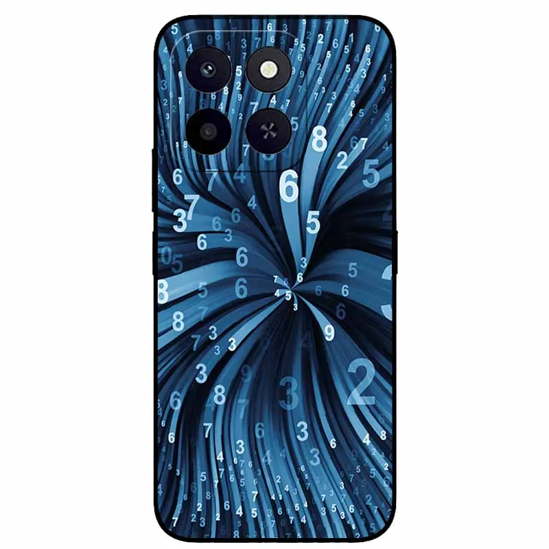 Wolf Bumper Silicone TPU Phone Case - Planet Protective Cool Animal Coque, 6.61