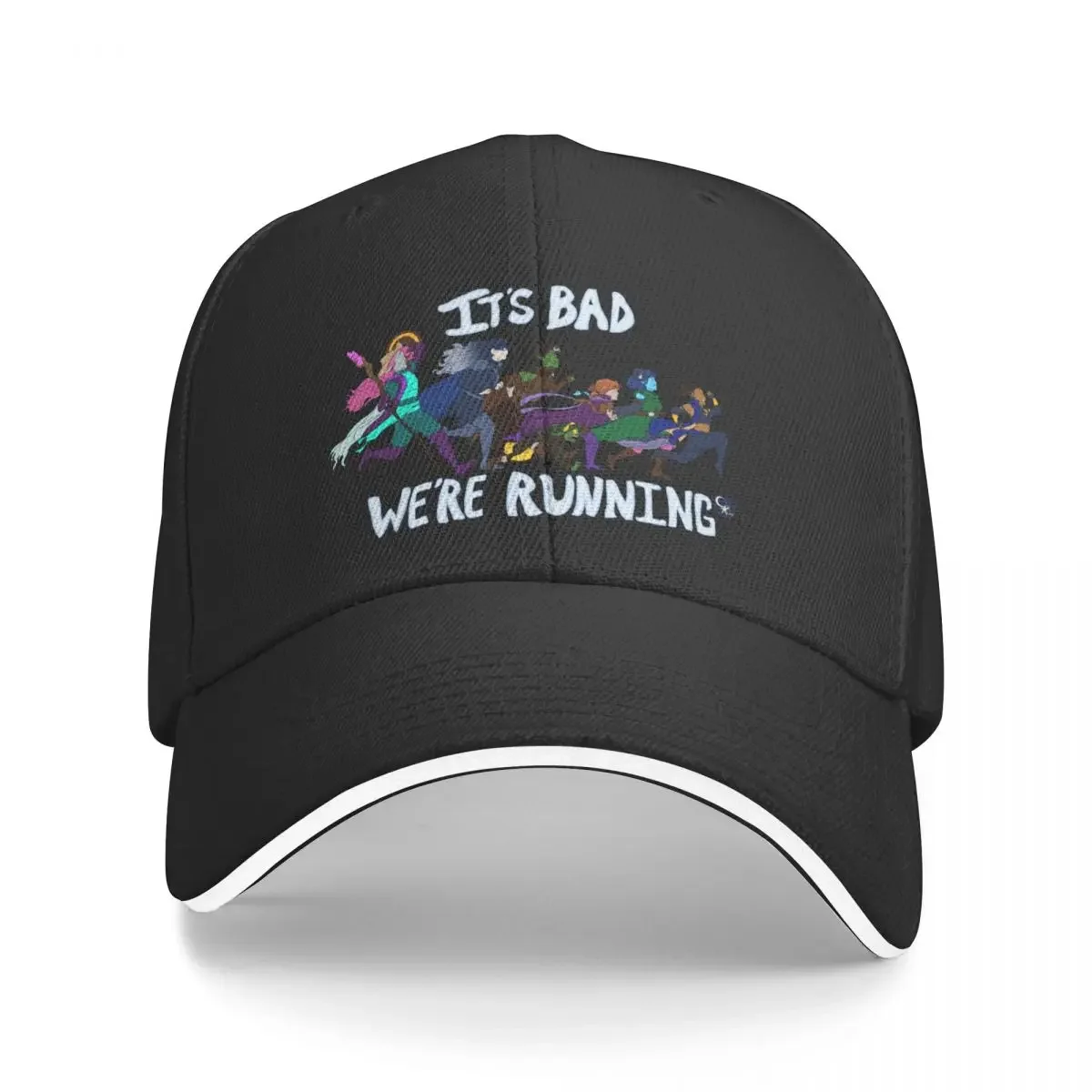 

It's Bad, We're Running Baseball Cap Hat Man For The Sun Golf Hat Man Male Women's