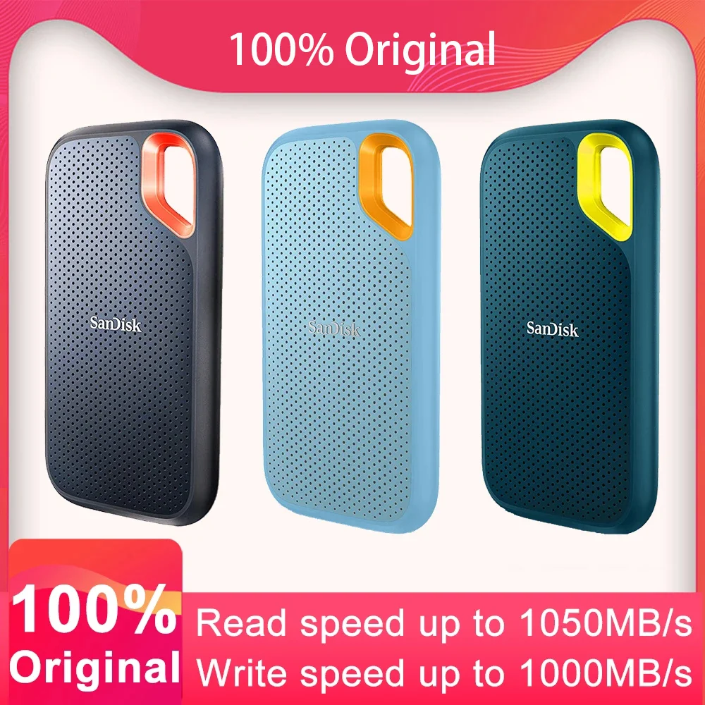 Portable Extreme E61 SSD V2 USB 3.2 Gen2 Type C/A External Solid