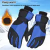 Winter multi-function Snowboard Ski Gloves Non-slip Touch Screen Waterproof Motorcycle Cycling Fleece Warm Riding Gloves ﻿ 2