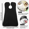 1/2PCS Male Shaving Aprons Creative Wall Mirror Suction Haircut Wrap Cape Home Salon Moustache Beard Shaving Apron Cleaning Bib 6