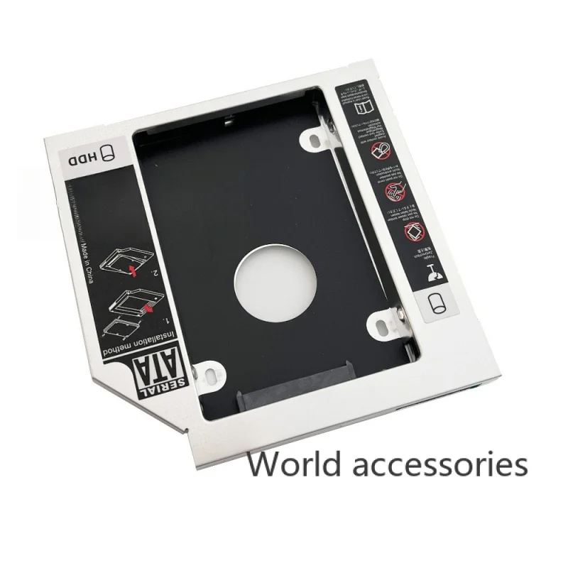 12.7Mm 2Nd Hdd Ssd Hard Drive Optical Bay Caddy Frame Adapter Per Hp Elitebook 8460P 8470P 8560P 8570P 8760P 8440P