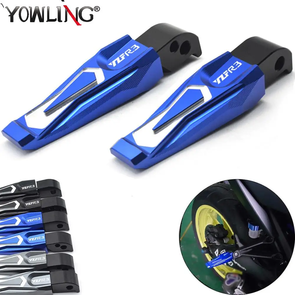 

For YAMAHA YZF-R3 YZFR3 YZF R3 2013 2014 2015 2016 2017 2018 2019 2020 Foot Brake Lever Pedal Enlarge Extension Peg Pad Extender