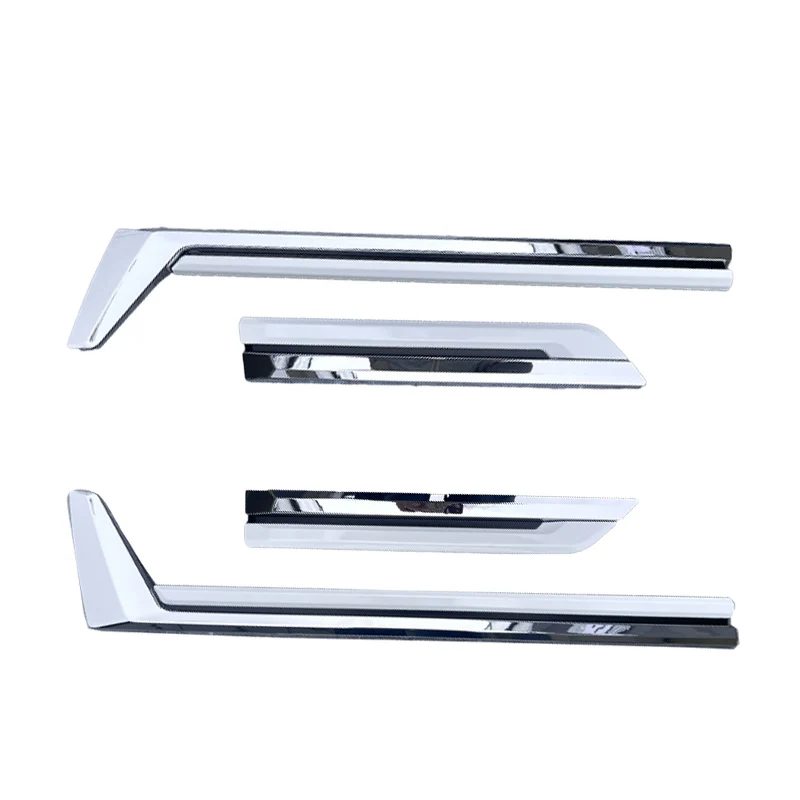 ABS Chrome + White Black Body Door Side Molding Cover Trim 4pcs For Lexus LX600 2022-2024 4 ABS Chrome + White Black Body Door Side Molding Cover Trim 4pcs For Lexus LX600 2022-2024 4