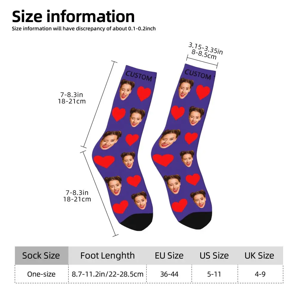 Personal Custom Avatar Printed Socks Cozy Sport Middle Tube Socks Cotton for Unisex Birthday Present 51 S12b922c630774a41b4b371e9f70060ed6