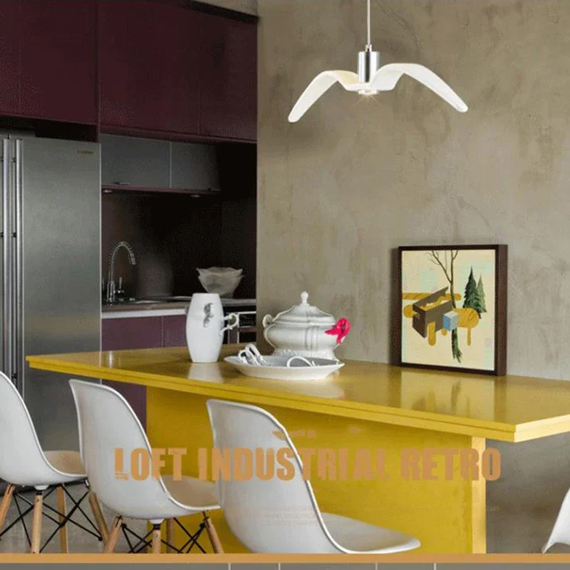 Modern Seagull Design Pendant Light Image 4