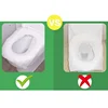 8-50PCS Portable Disposable Toilet Seat Covers Type Travel Camping Hotel Bathroom Accessories Paper Waterproof Soluble Water 4