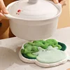 Cute Hand Towel Cartoon Wipe Handkerchief Rag  Vegetable Shape  Towels for Kitchen Bathroom KidsHanging Towel Soft Dish cloth 5