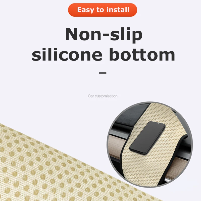 Anti-UV Dashboard Cover Dashboard Rubber Pads For Tesla Model 3 Y S Highland Center Console Accessories Dash Mat Protector Pad Sunshade