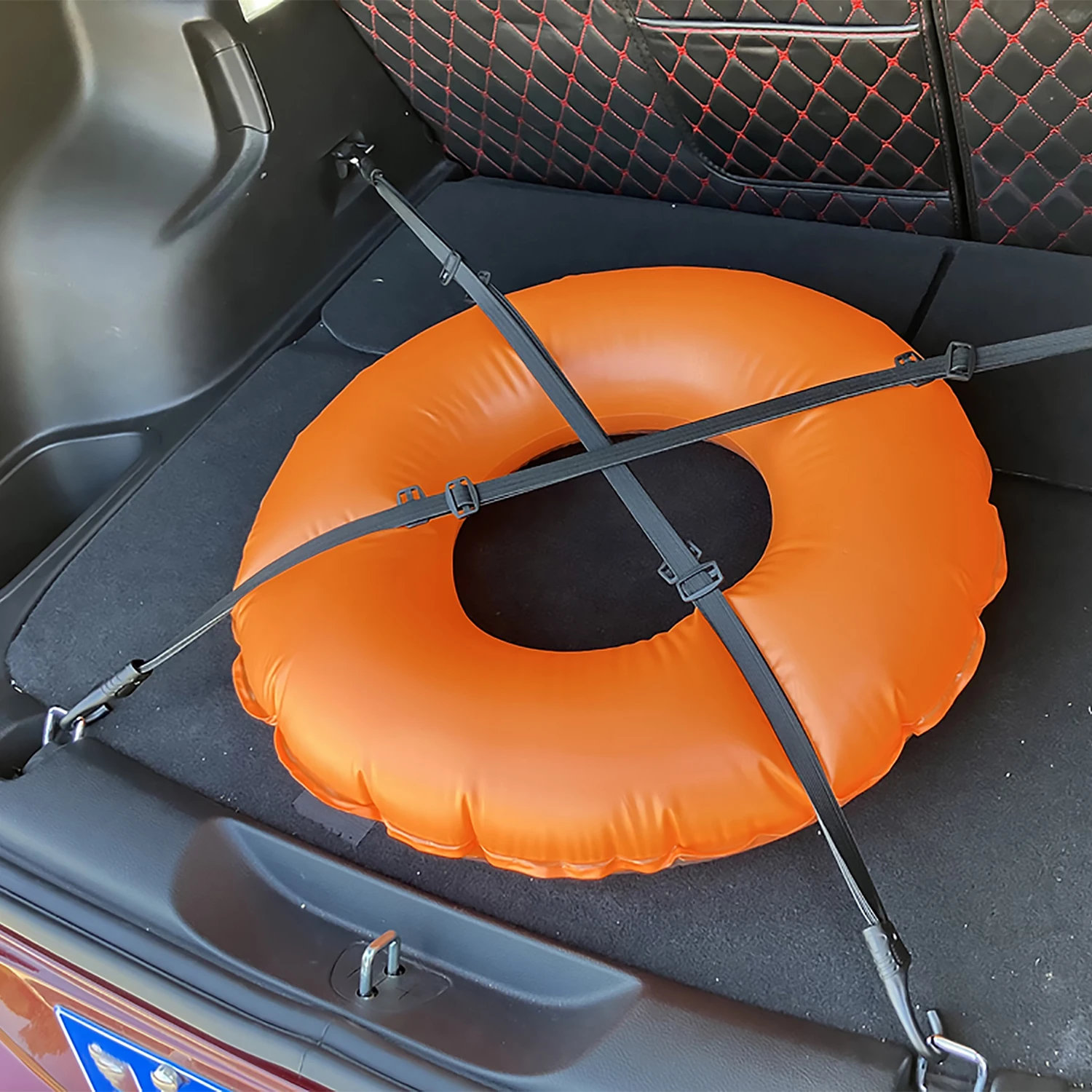 Car Trunk Organizer Elastic Strap for Jeep Wrangler TJ JK JL Gladiator JT 1997-2025 Heavy Duty Cargo Strap Rope Hook Accessories
