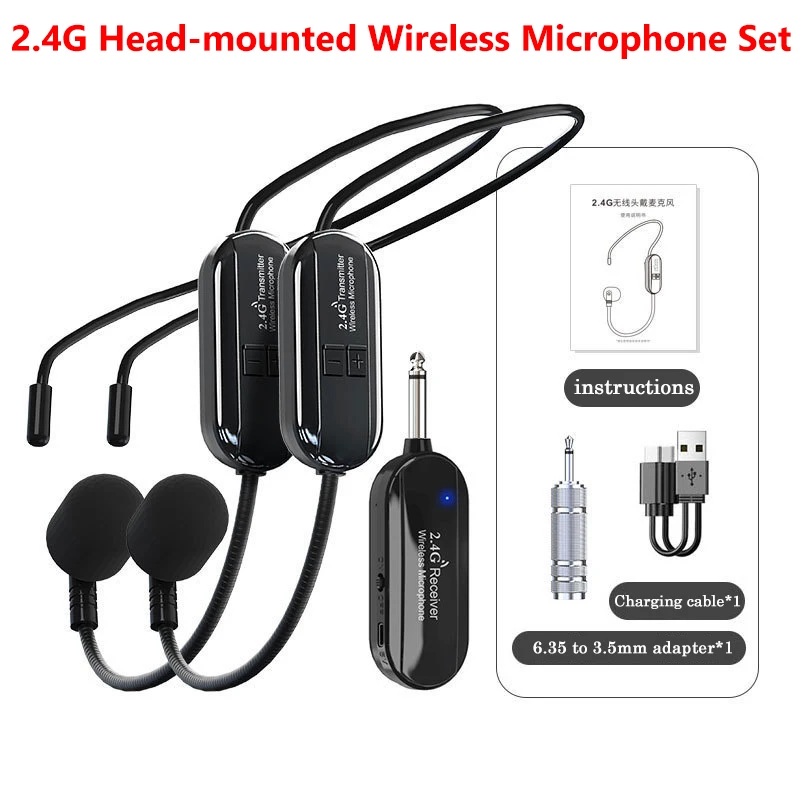Micrófono Con Cable Montado En La Cabeza, Mini Micrófono De Condensador De 0.138 In Para Altavoz Amplificador De Voz Para Android