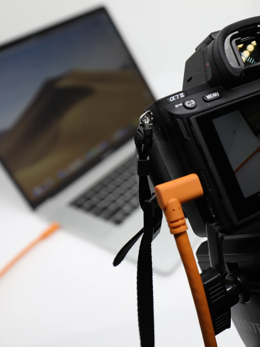 Linha de Tiro Online tipo c para Sony A7c A7m3 A7r3 A7s3 A7m4 Micro Câmera Única Conectada à Linha de Dados Usb3.0 do Computador - Image 2