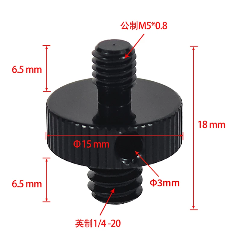 Durable Multi-Size Camera Screw Adapter