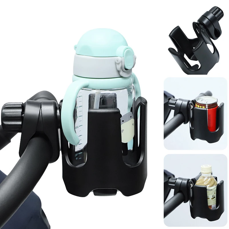 

Baby Stroller Accessories Cup Holder Universal 360 Rotatable Child Tricycle Pram Wheelchair Buggy Water Milk Bottle Holder Rack