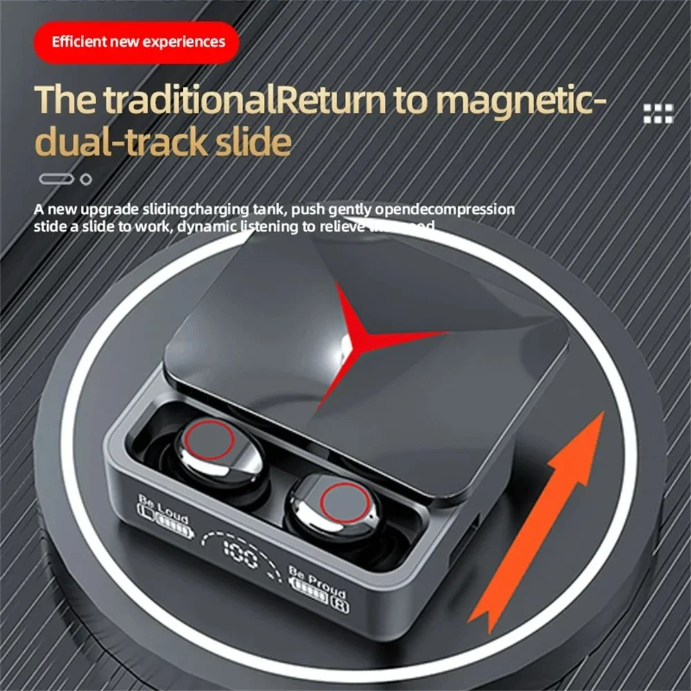 Wireless TWS M90 Gaming Earbuds Bluetooth 5.3 Sport Earphones with Mic Low Latency for iPhone Samsung Xiaomi Huawei Oneplus Poco