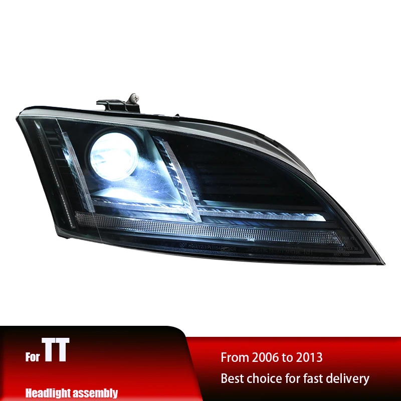 アウディTT用LEDヘッドライトアセンブリ,ダブルレンズの改造,車のデイ