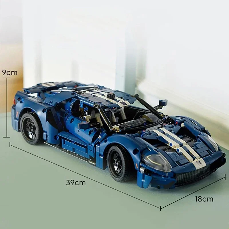 Technical Moc 42154 Technical Super Sports Car Building Blocks Set Model Racing Vehicle Assemble Bricks Toys For Kids Adult Gift 6