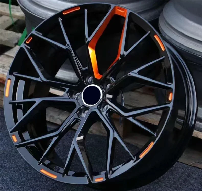 

2024Y.Factory Hot-selling 18 19 20 21 22 Inch Lightweight Rims Sport Style Pcd 5x112 Custom Color Alloy Forged Car Wheels