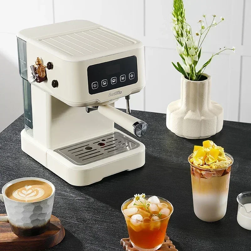 Barsetto Semi-automatic Coffee Machine 15bar Home Use Touch Screen Espresso Machine for Milk Frother