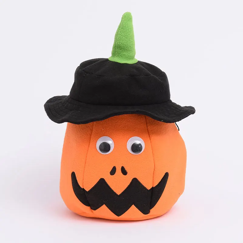 

Portable Pumpkin Head Lantern Candy Bag Trick Or Treat Supplies Kids Halloween Supplies Happy 2023 Halloween Party Decor