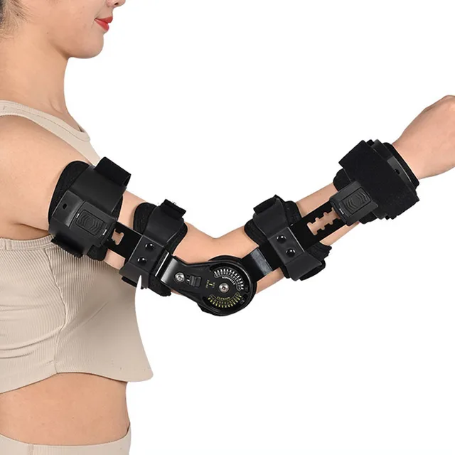 Elbow joint fixation brace ROM hinged Shoulder Arm Sling Forarm Braces Support Splint Orthosis 4