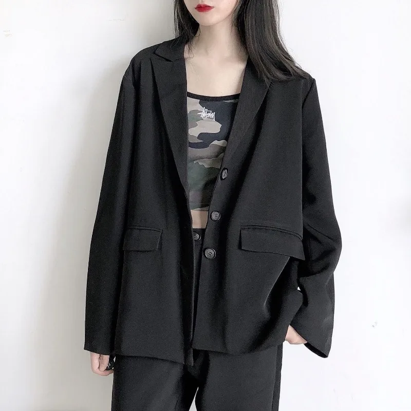 

Blazer Women Long Sleeve Suit Korean Chic Luxury Brand Women Clothing Coats Jacket Spring Autumn Office Ladies Jacket Button