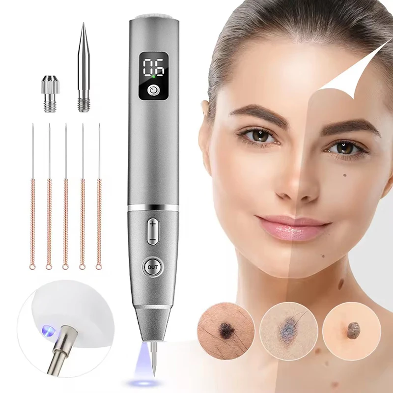 15 Level Plasma Pen Face Cleaner Freckle Black Dot Papilloma Warts Mole Pimples Blackhead Removal Beauty Skin Care Tool blackhead remover,skin tag removal tool,acne remover,skin tag removal pen
