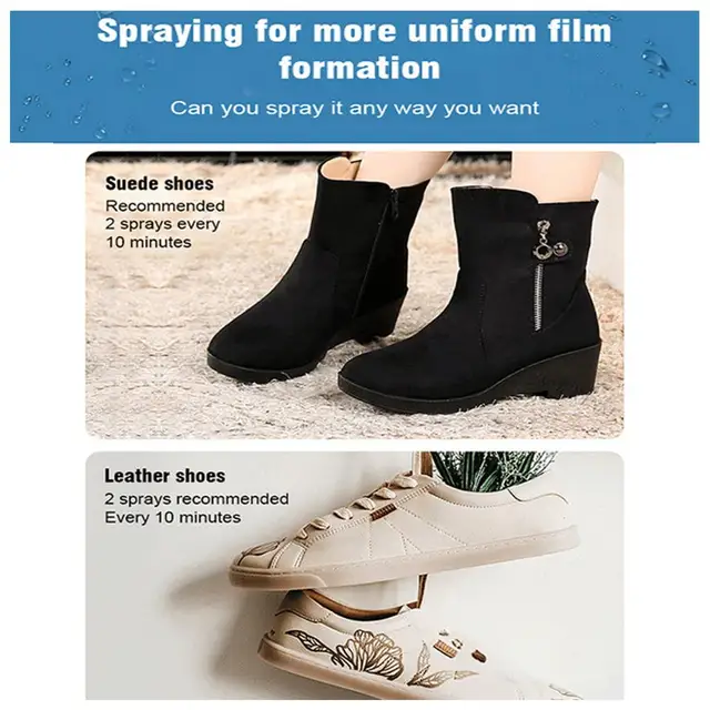 Water Repellent Faux Suede Shoe Protector Suede Protector