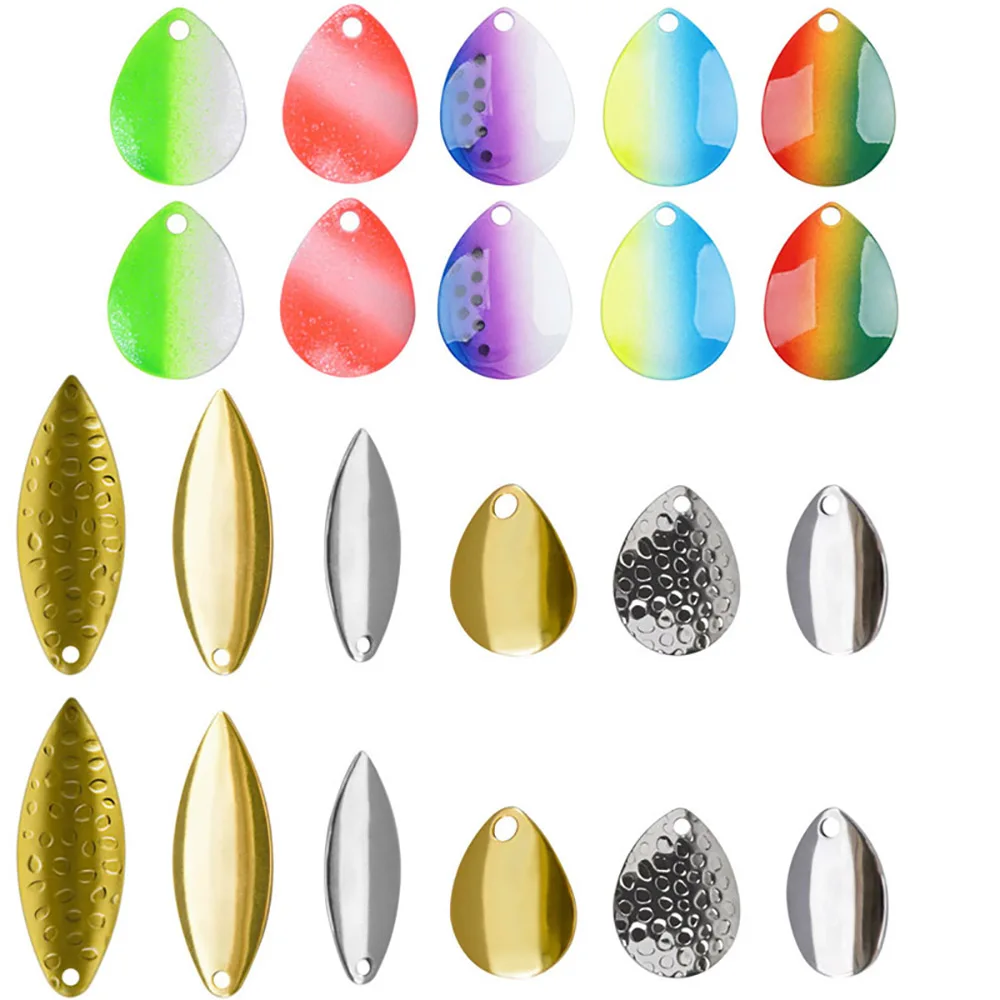22PcsSpinnerBladeforfishinglureSpinnerbaitsBladesColorado