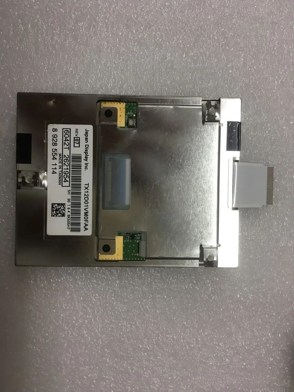 자동차 DVD GPS 네비게이션 LCD 모니터 용 기존 LCD 디스플레이 TX12D01VM0FAA 화면