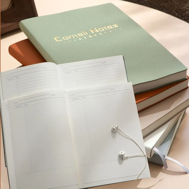 Soft Leather Large Notebook for Study Office Journaling