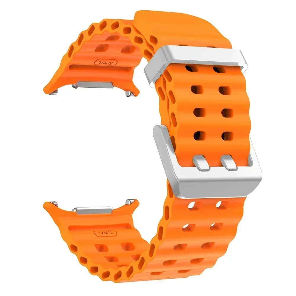 Premium Marine Silicone Sport Bracelet for Smart Watches - Original Strap Accessory