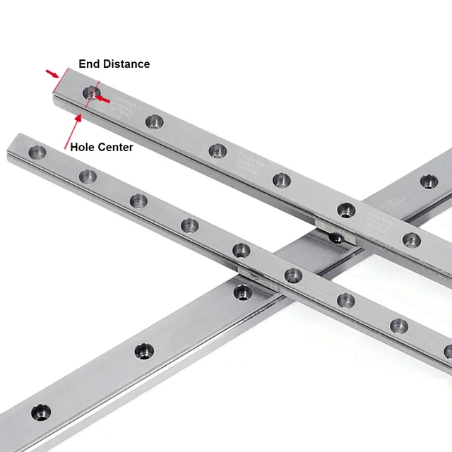 Guida Lineare Miniatura Con Blocco Scorrevole - Larghezza 7 Mm, Lunghezza 55 Mm, Per Precisione - Foto 3