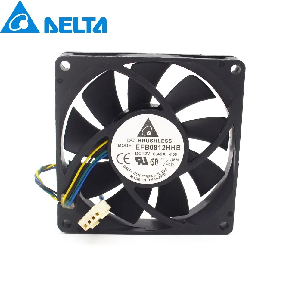 for EVERFLOW F128025SU(48) 80*80*25mm DC 12V PWM speed control CPU cooling fan e